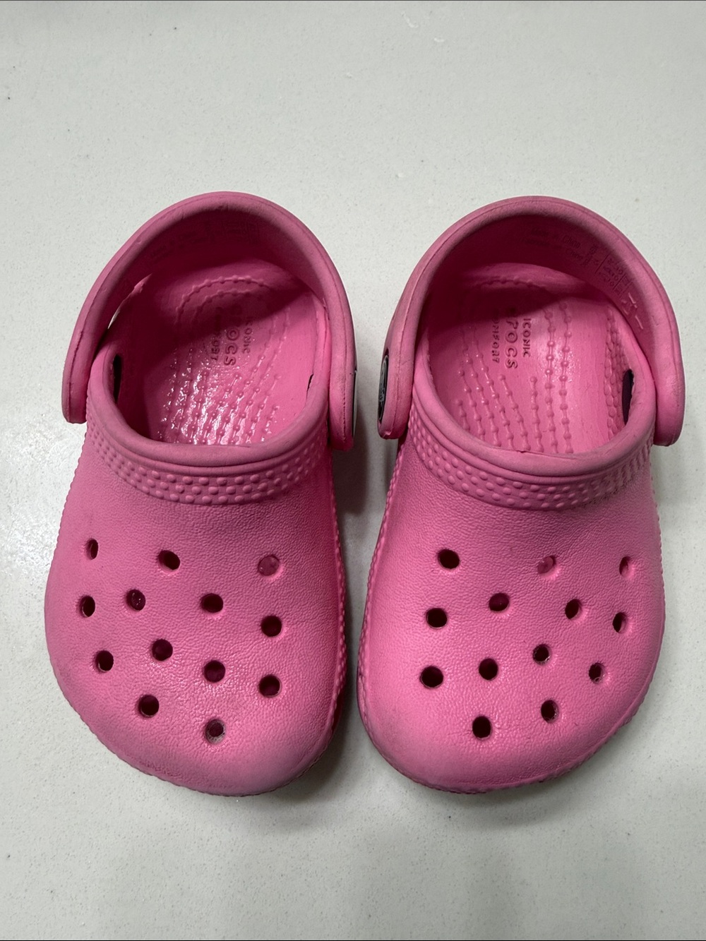 Kids Pink Crocs